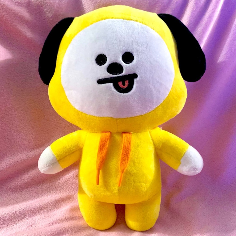 BTS Chimmy stuffed animal.